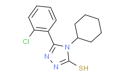 CAS No. 26029-19-6, 5-(2-Chlorophenyl)-4-cyclohexyl-4H-1,2,4-triazole-3-thiol