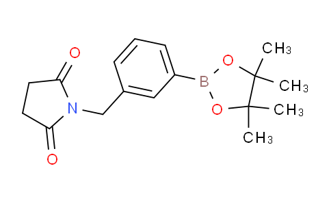 CAS No. 2096997-21-4, 1-[3-(4,4,5,5-Tetramethyl-[1,3,2]dioxaborolan-2-yl)-benzyl]-pyrrolidine-2,5-dione