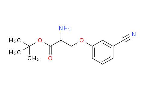 CAS No. 252263-98-2, 3-(Boc-aminoethyloxy)benzonitrile