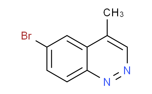 CAS No. 20873-31-8, 6-Bromo-4-methylcinnoline