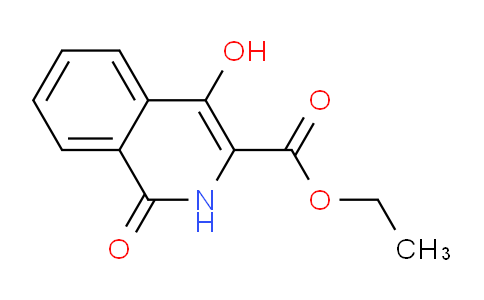 CAS No. 14174-93-7, Ethyl 4-hydroxy-1-oxo-1,2-dihydroisoquinoline-3-carboxylate