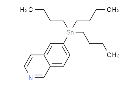 CAS No. 220514-06-7, 6-(Tributylstannyl)isoquinoline