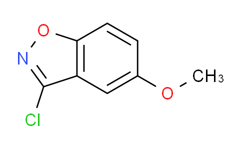 CAS No. 16263-58-4, 3-Chloro-5-methoxybenzo[d]isoxazole