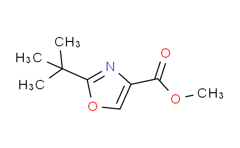 CAS No. 1065102-65-9, Methyl 2-(tert-Butyl)oxazole-4-carboxylate