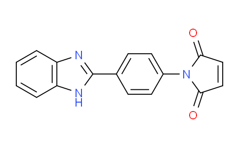 CAS No. 27030-97-3, 1-(4-(1H-Benzo[d]imidazol-2-yl)phenyl)-1H-pyrrole-2,5-dione