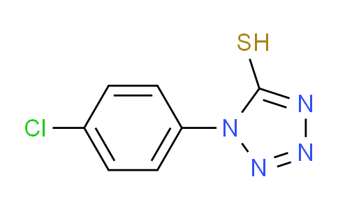 CAS No. 27143-76-6, 1-(4-Chlorophenyl)-1H-tetrazole-5-thiol