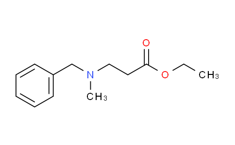 CAS No. 25772-94-5, Ethyl 3-[Benzyl(methyl)amino]propanoate