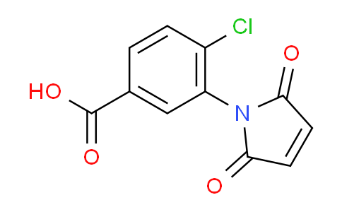 CAS No. 196865-76-6, 4-Chloro-3-(2,5-dioxo-2,5-dihydro-1H-pyrrol-1-yl)benzoic acid