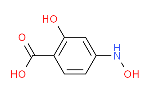 CAS No. 3096-66-0, 2-Hydroxy-4-(hydroxyamino)benzoic acid