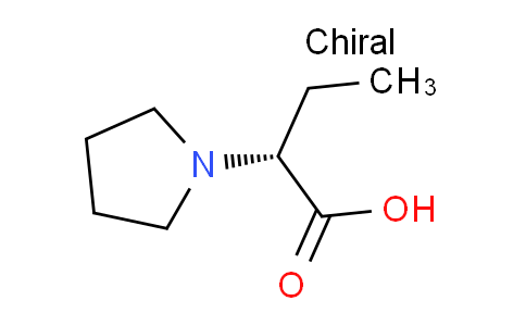 CAS No. 1932770-29-0, (R)-2-(1-Pyrrolidinyl)butyric Acid