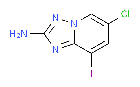 CAS No. 1935975-20-4, 2-Amino-6-chloro-8-iodo-[1,2,4]triazolo[1,5-a]pyridine