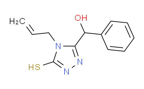 CAS No. 21358-27-0, (4-Allyl-5-mercapto-4H-1,2,4-triazol-3-yl)(phenyl)methanol