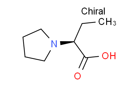 CAS No. 1932273-32-9, (S)-2-(1-Pyrrolidinyl)butyric Acid