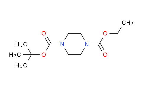 CAS No. 219509-82-7, 1-Boc-4-ethoxycarbonyl piperazine