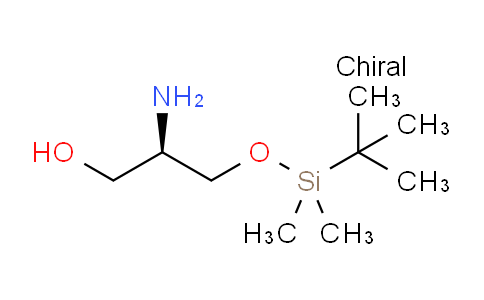 CAS No. 176504-16-8, (R)-2-Amino-3-[(tert-butyldimethylsilyl)oxy]-1-propanol