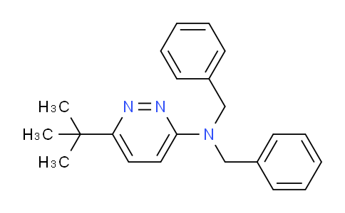 CAS No. 1956311-11-7, N,N-Dibenzyl-6-(tert-butyl)pyridazin-3-amine