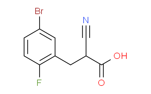 CAS No. 2044706-91-2, 3-(5-Bromo-2-fluorophenyl)-2-cyanopropionic Acid