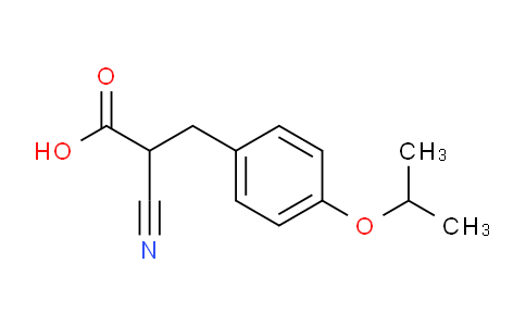 CAS No. 2044707-05-1, 2-Cyano-3-(4-isopropoxyphenyl)propionic Acid