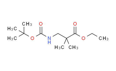 CAS No. 204514-14-7, Ethyl 3-(Boc-amino)-2,2-dimethylpropionate