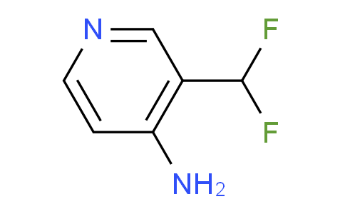 CAS No. 1804933-75-2, 3-(Difluoromethyl)pyridin-4-amine