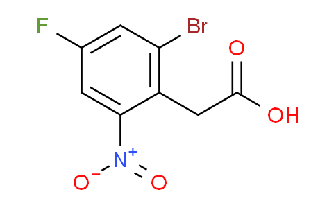 CAS No. 1805151-95-4, 2-(2-Bromo-4-fluoro-6-nitrophenyl)acetic Acid