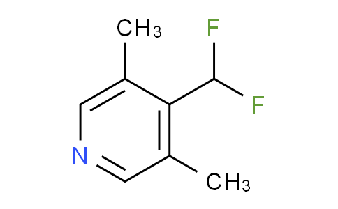 CAS No. 1805311-30-1, 4-(Difluoromethyl)-3,5-dimethylpyridine