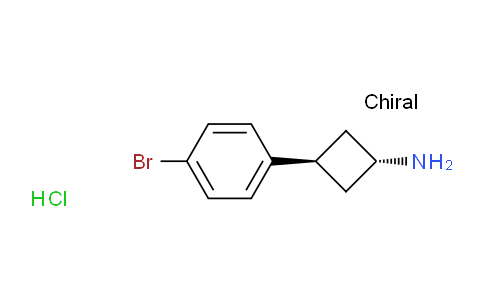 CAS No. 1807896-07-6, trans-3-(4-Bromophenyl)cyclobutanamine Hydrochloride