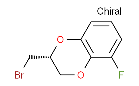 CAS No. 1416402-90-8, (R)-2-(Bromomethyl)-5-fluoro-2,3-dihydrobenzo[b][1,4]dioxine