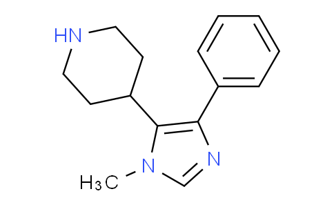 CAS No. 1004527-61-0, 4-(1-METHYL-4-PHENYL-1H-IMIDAZOL-5-YL)PIPERIDINE