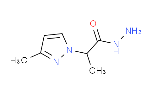 CAS No. 1005695-50-0, 2-(3-Methyl-1H-pyrazol-1-yl)propanehydrazide