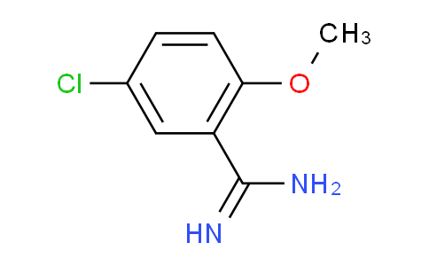 CAS No. 164670-74-0, 5-Chloro-2-methoxybenzimidamide
