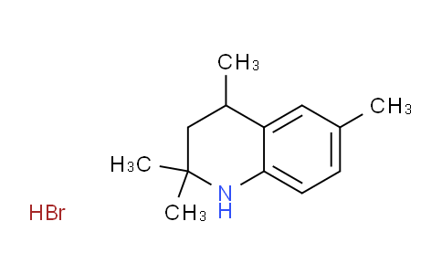 CAS No. 16489-89-7, 2,2,4,6-Tetramethyl-1,2,3,4-tetrahydroquinoline hydrobromide
