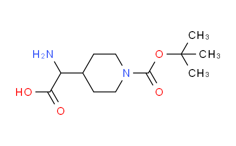 CAS No. 1421312-30-2, 2-Amino-2-(1-Boc-4-piperidyl)acetic Acid