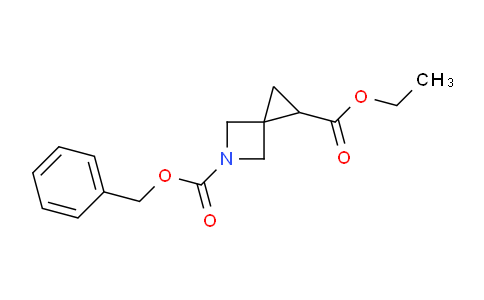 CAS No. 1423070-40-9, 5-Benzyl 1-ethyl 5-azaspiro[2.3]hexane-1,5-dicarboxylate