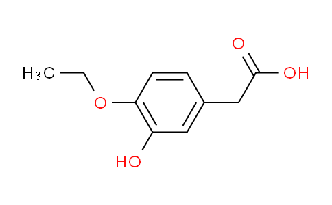 CAS No. 26691-28-1, 4-Ethoxy-3-hydroxyphenylacetic Acid