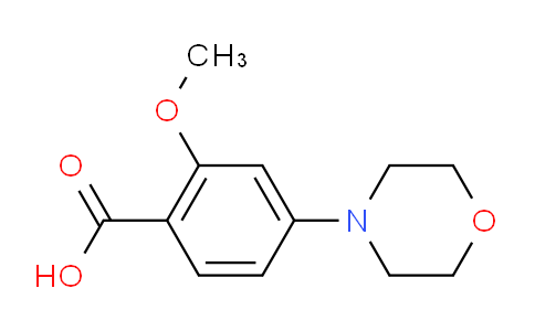 CAS No. 221360-90-3, 2-METHOXY-4-MORPHOLINOBENZOIC ACID