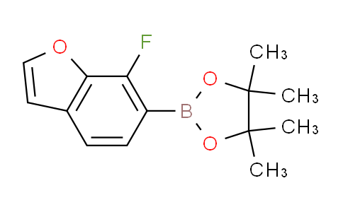 CAS No. 1628703-42-3, 7-Fluorobenzofuran-6-boronic Acid Pinacol Ester