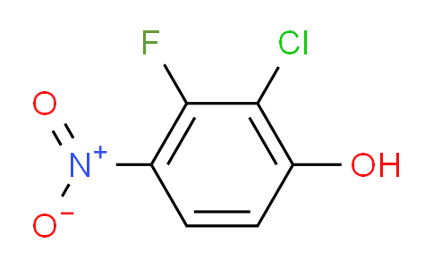 CAS No. 1632444-57-5, 2-Chloro-3-fluoro-4-nitrophenol