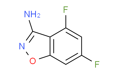 CAS No. 268734-41-4, 4,6-Difluorobenzo[d]isoxazol-3-amine