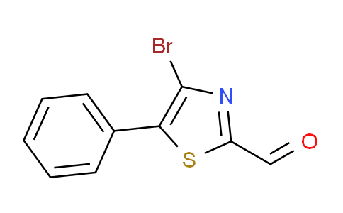 CAS No. 1784090-08-9, 4-Bromo-5-phenylthiazole-2-carbaldehyde