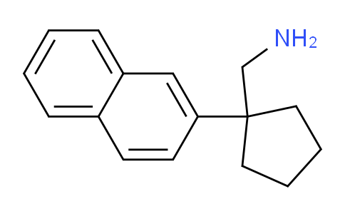 CAS No. 1784503-95-2, 1-(2-Naphthyl)cyclopentanemethanamine