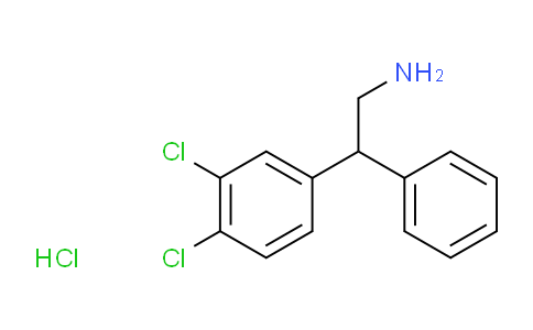 CAS No. 1021871-57-7, 2-(3,4-DICHLOROPHENYL)-2-PHENYLETHYLAMINE HCL