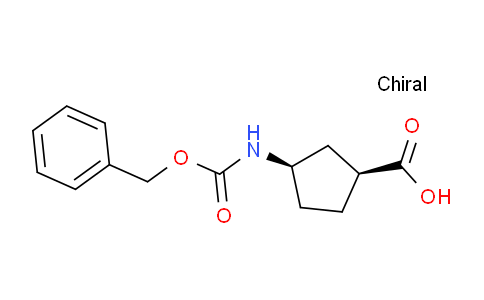 CAS No. 19946-44-2, cis-N-Cbz-3-aminocyclopentanecarboxylic Acid
