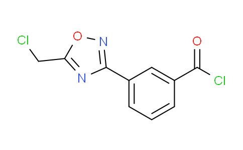 CAS No. 1119452-71-9, 3-(5-(Chloromethyl)-1,2,4-oxadiazol-3-yl)benzoyl chloride