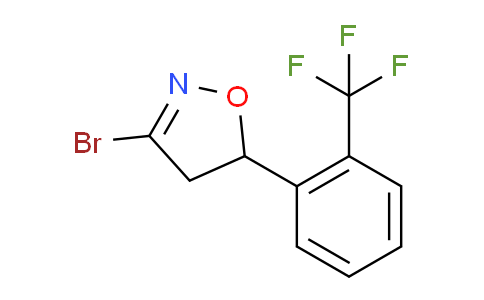 CAS No. 1120215-04-4, 3-Bromo-5-(2-(trifluoromethyl)phenyl)-4,5-dihydroisoxazole