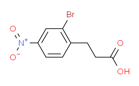 CAS No. 1182426-40-9, 3-(2-Bromo-4-nitrophenyl)propanoic Acid