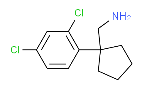 CAS No. 1017479-85-4, 1-(2,4-Dichlorophenyl)cyclopentanemethanamine