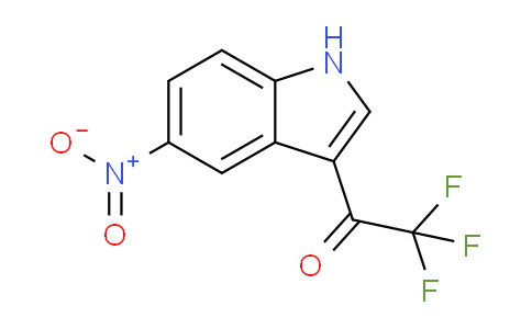 CAS No. 101832-10-4, 2,2,2-Trifluoro-1-(5-nitro-3-indolyl)ethanone