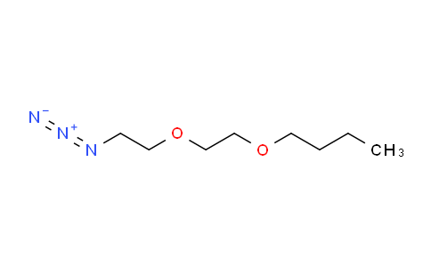 CAS No. 1257585-54-8, 1-(2-(2-Azidoethoxy)ethoxy)butane