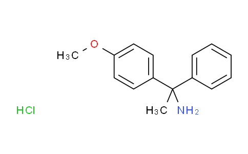 CAS No. 1189717-77-8, 1-(4-METHOXYPHENYL)-1-PHENYLETHANAMINE HCL